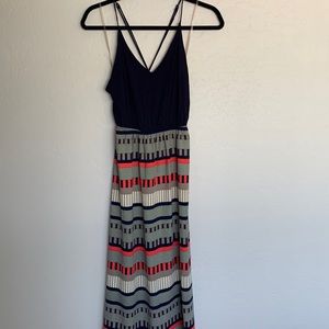 Colorful Maxi Dress Size Small